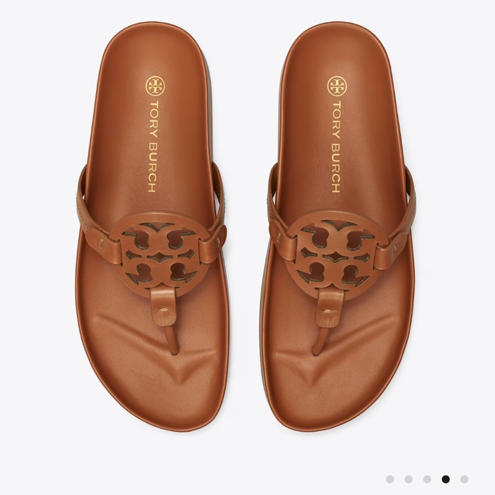 Brand NWT Tory Burch Miller Cloud Sandals Size 8
